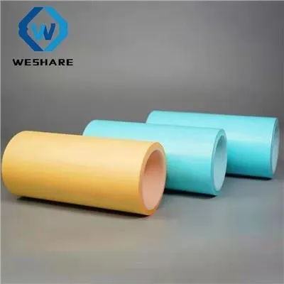 হলুদ গ্লাসিন রিলিজ কাগজ একক পার্শ্বযুক্ত