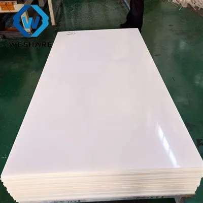 PVDF পলিভিনিলাইডিন ফ্লোরাইড প্লেট